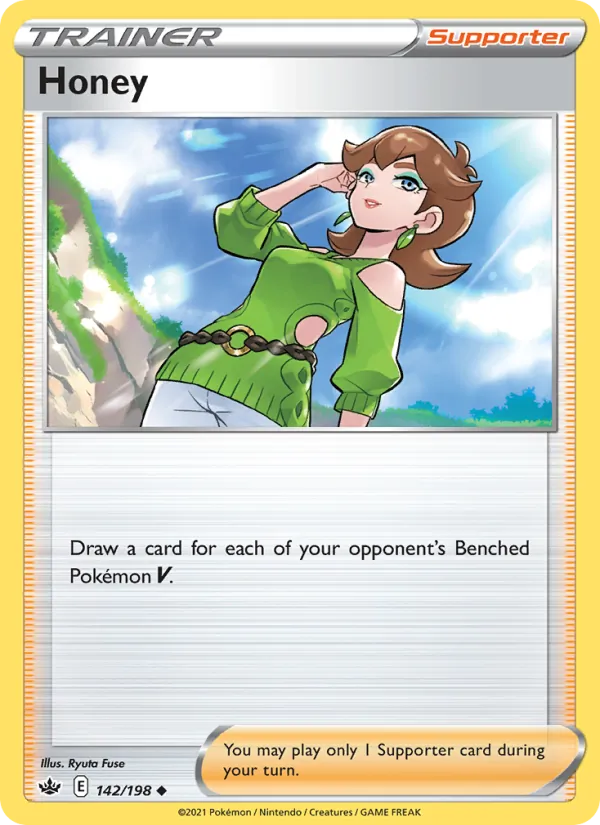 Honey - Chilling Reign Pokemon Card