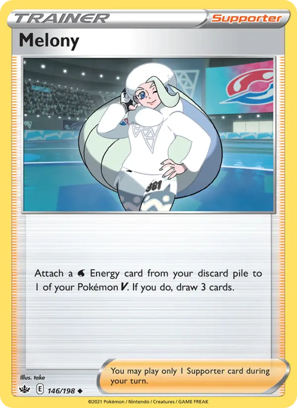 Melony - Chilling Reign Pokemon Card