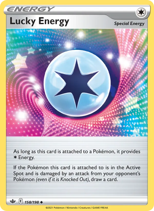 Lucky Energy - Chilling Reign Pokemon Card