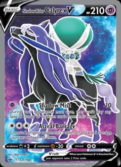 Shadow Rider Calyrex V - Chilling Reign