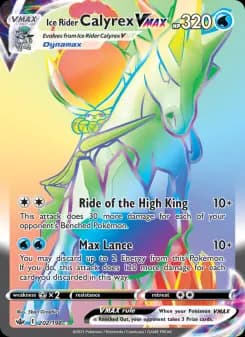 Ice Rider Calyrex VMAX - Chilling Reign