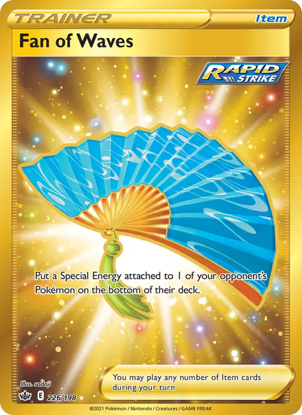 Fan of Waves - Chilling Reign Pokemon Card