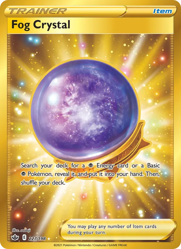 Fog Crystal - Chilling Reign Pokemon Card