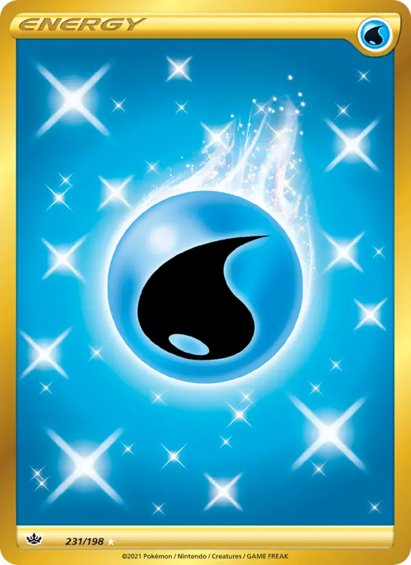 Water Energy - Chilling Reign Pokemon Card