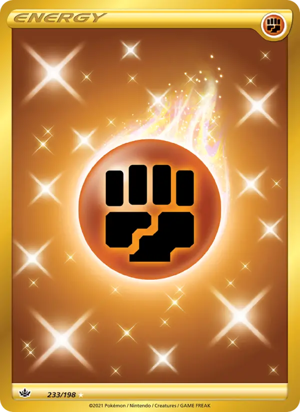 Fighting Energy - Chilling Reign Pokemon Card