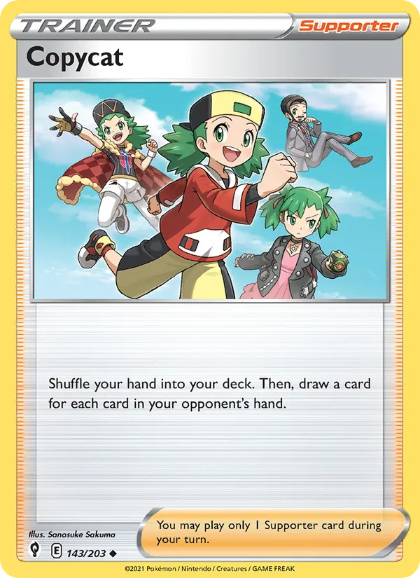 Copycat - Evolving Skies Pokemon Card