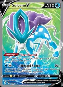 Suicune V - Evolving Skies