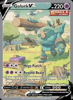Golurk V - Evolving Skies