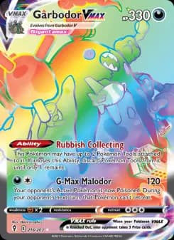 Garbodor VMAX - Evolving Skies