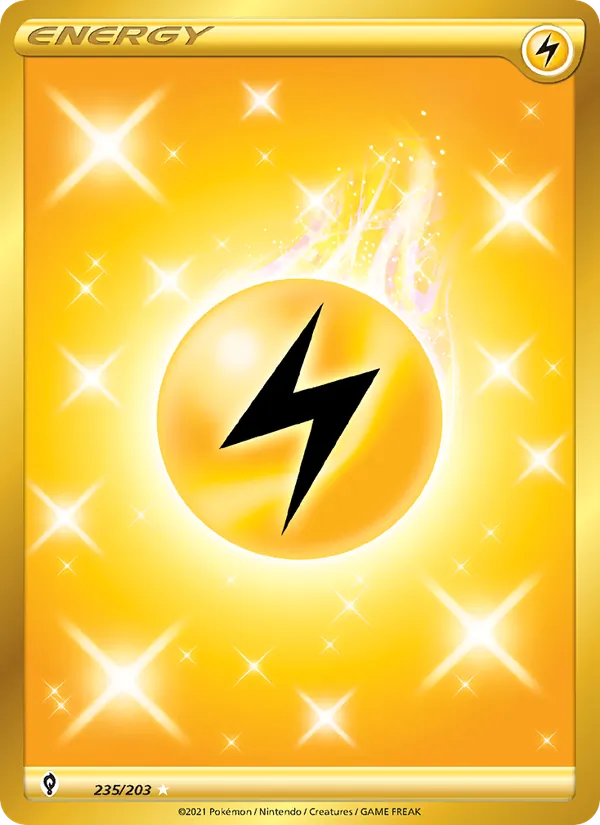 Lightning Energy - Evolving Skies Pokemon Card