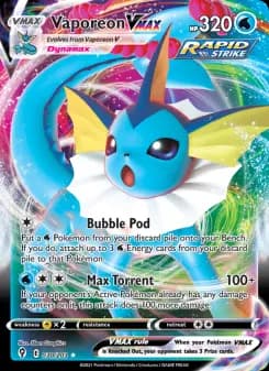 Vaporeon VMAX - Evolving Skies