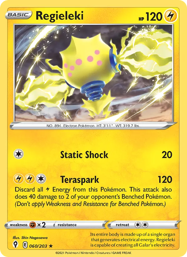 Regieleki - Evolving Skies Pokemon Card