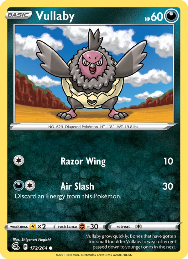 Vullaby - Fusion Strike Pokemon Card