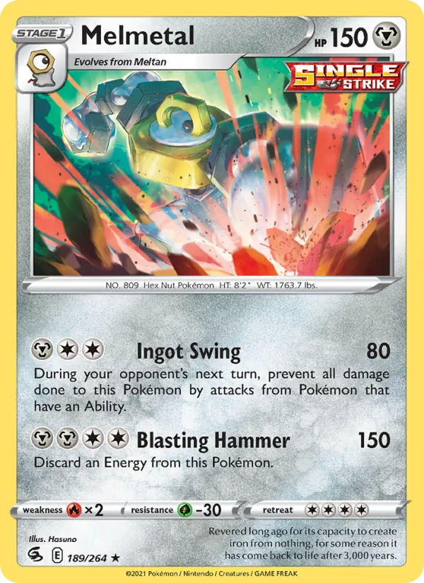 Melmetal - Fusion Strike Pokemon Card