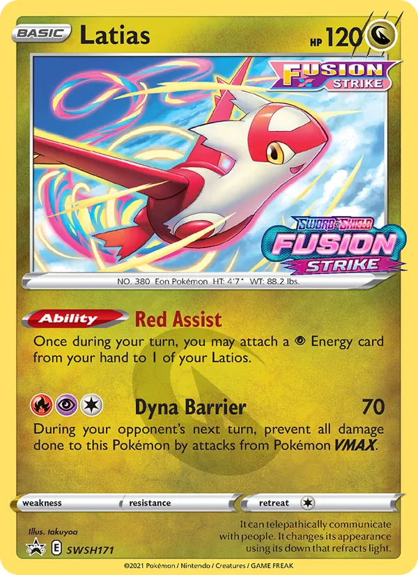 Latias - SWSH Black Star Promos Pokemon Card