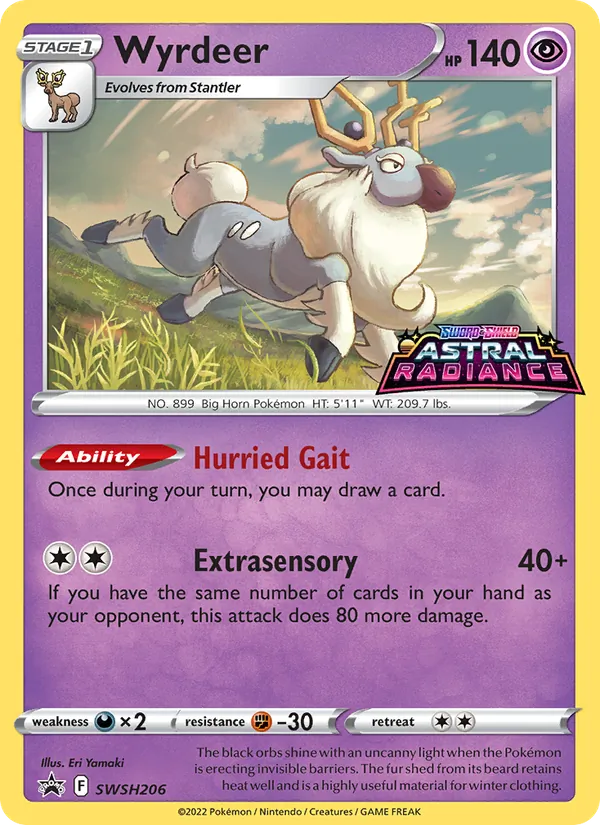 Wyrdeer - SWSH Black Star Promos Pokemon Card