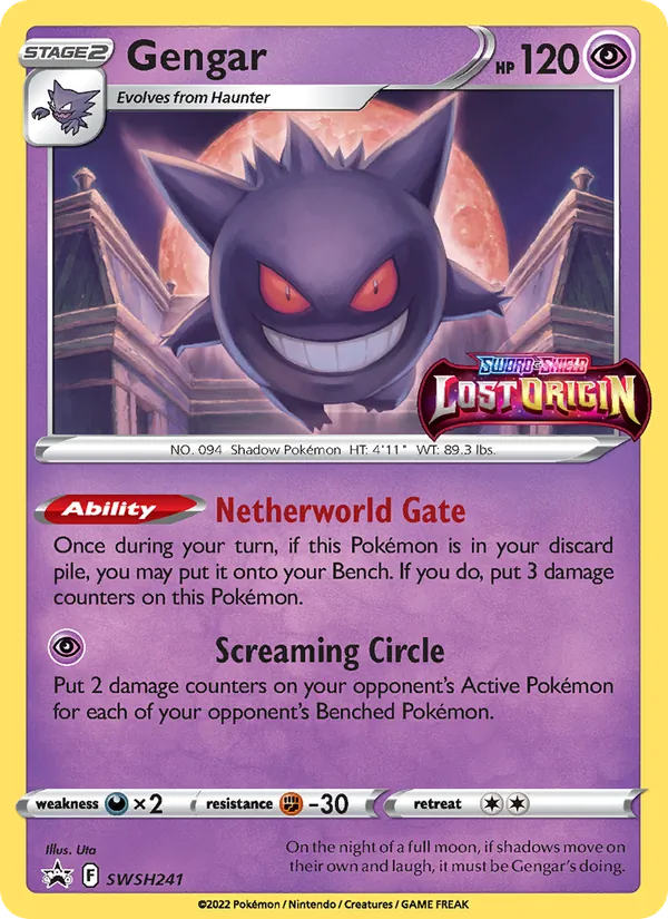Gengar - SWSH Black Star Promos Pokemon Card