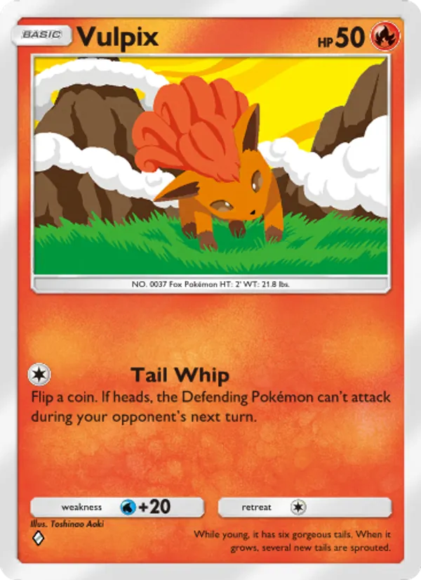 Vulpix - Genetic Apex Pokemon Card