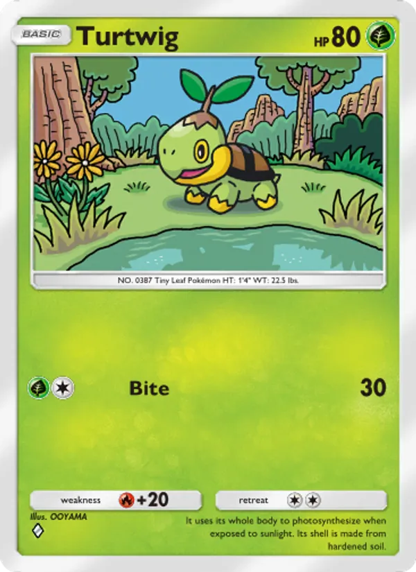 Turtwig - Space-Time Smackdown Pokemon Card