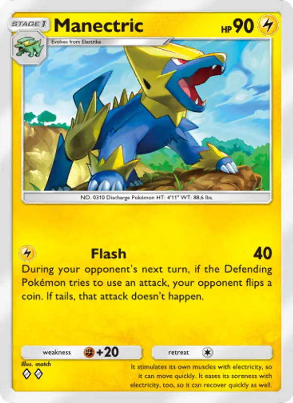 Manectric - Triumphant Light Pokemon Card