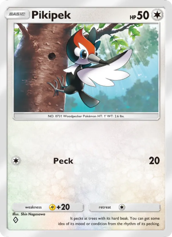 Pikipek - Celestial Guardians Pokemon Card