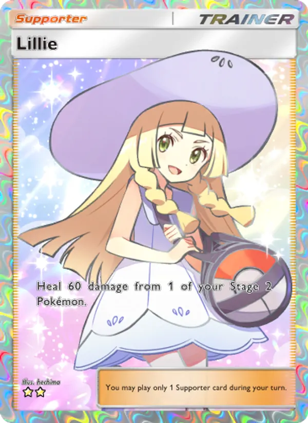 Lillie - Celestial Guardians Pokemon Card