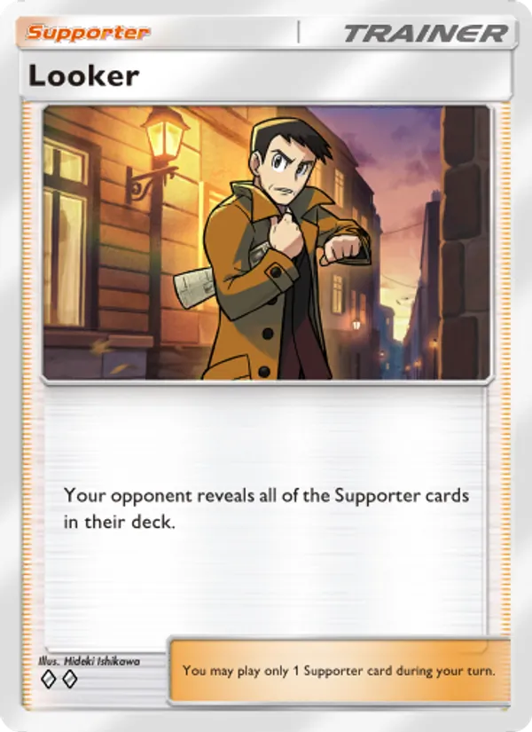 Looker - Extradimensional Crisis Pokemon Card