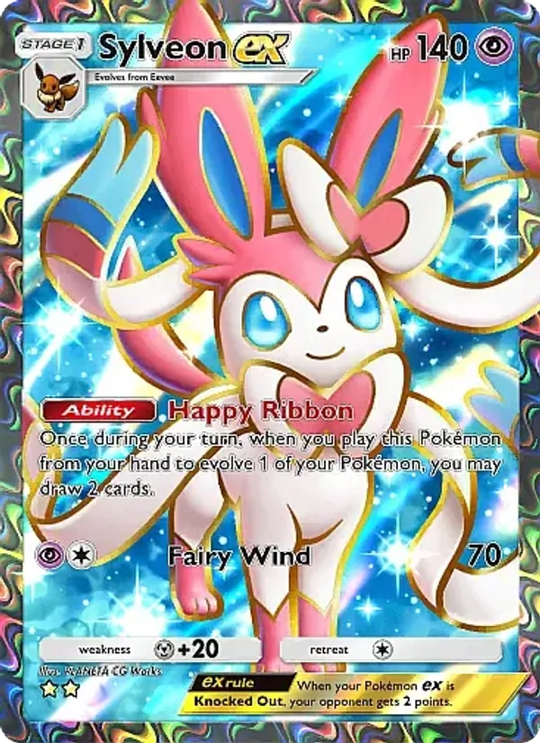 Sylveon ex - Eevee Grove Pokemon Card