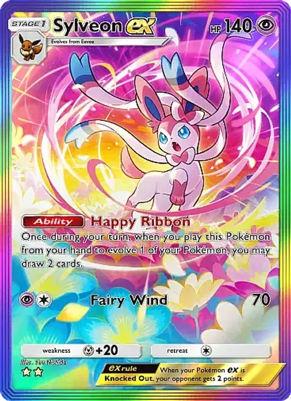Sylveon ex - Eevee Grove Pokemon Card