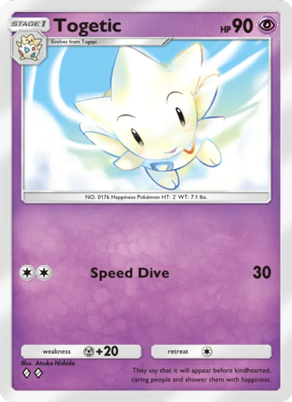 Togetic - Wisdom of Sea and Sky Pokemon Card