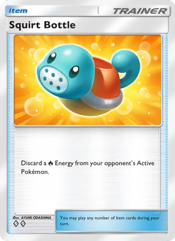 Squirt Bottle - Wisdom of Sea and Sky Pokemon Card