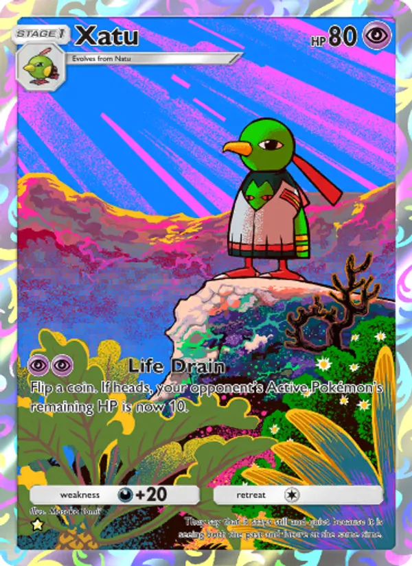 Xatu - Wisdom of Sea and Sky Pokemon Card