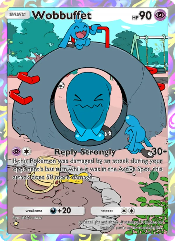 Wobbuffet - Wisdom of Sea and Sky Pokemon Card