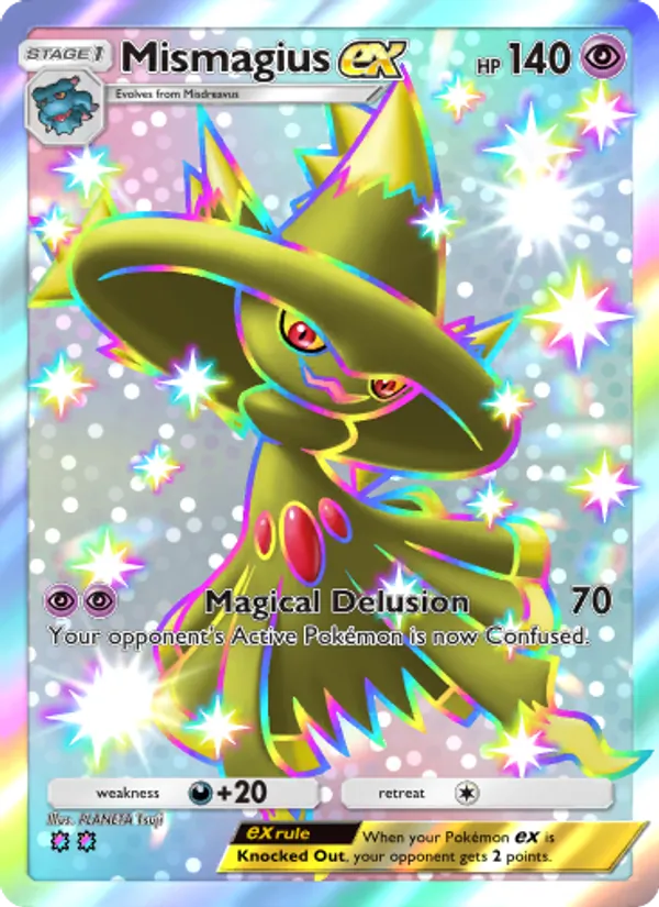 Mismagius ex - Wisdom of Sea and Sky Pokemon Card