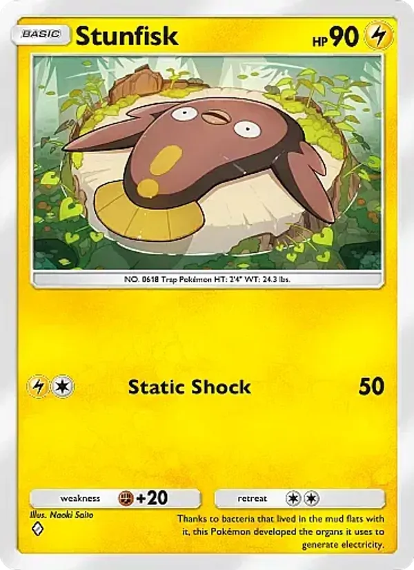 Stunfisk - Secluded Springs Pokemon Card