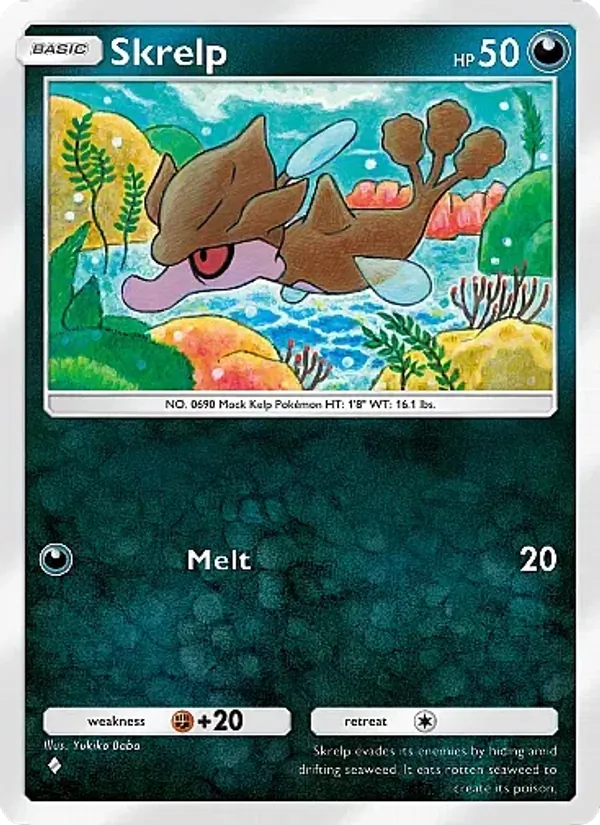 Skrelp - Secluded Springs Pokemon Card