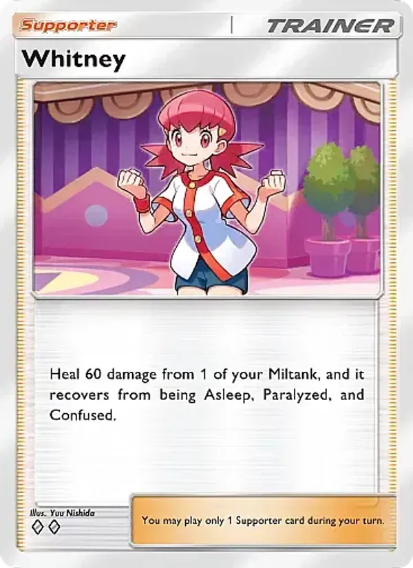 Whitney - Secluded Springs Pokemon Card