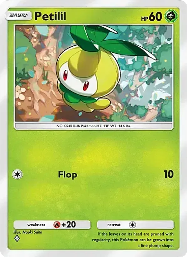 Petilil - Mega Rising Pokemon Card