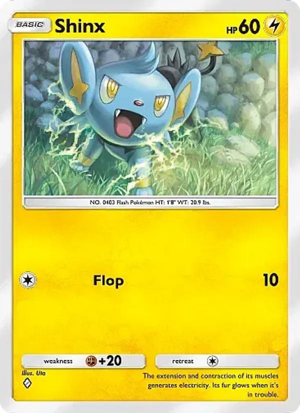 Shinx - Mega Rising Pokemon Card