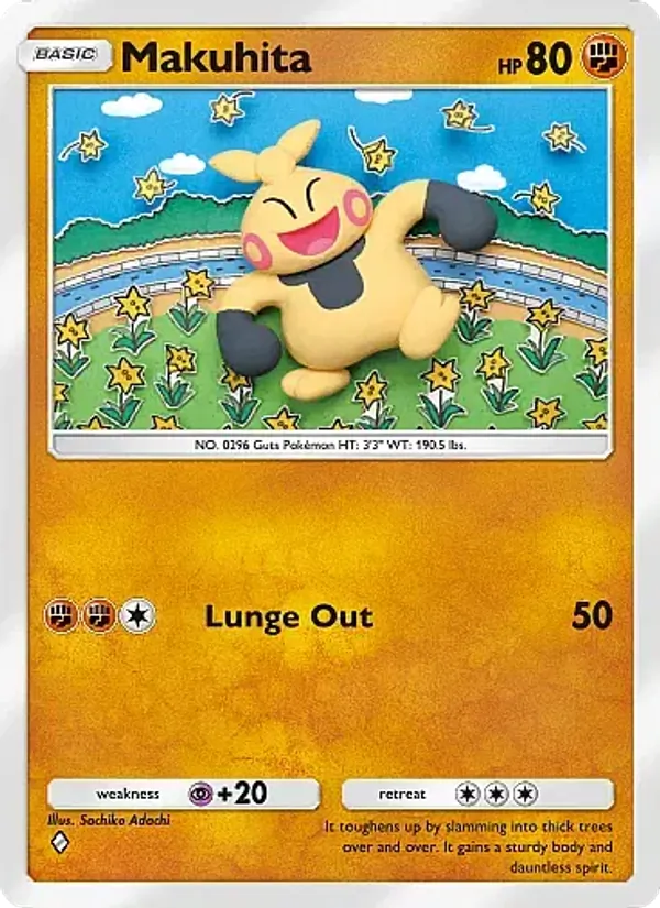 Makuhita - Mega Rising Pokemon Card