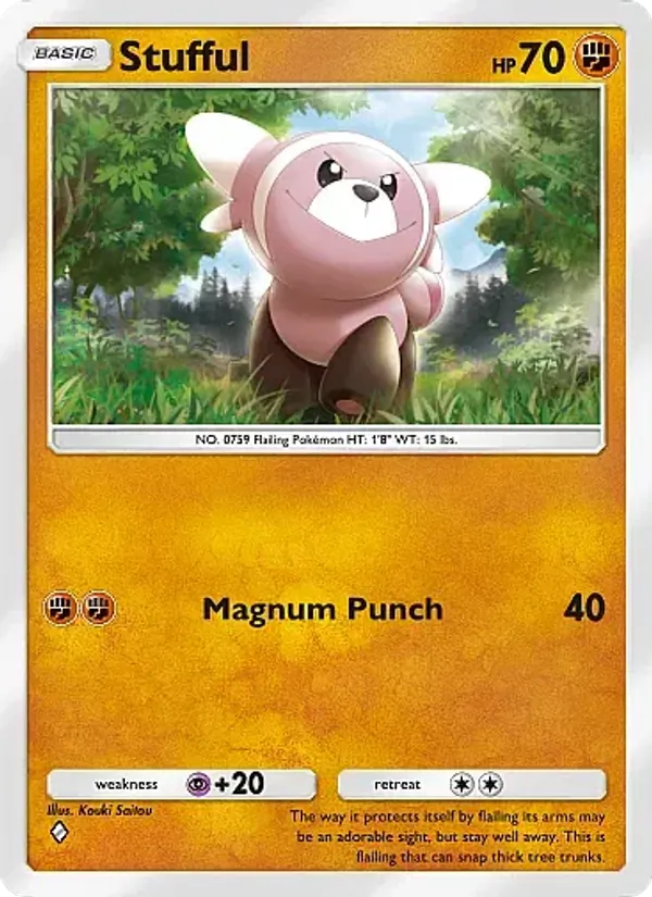 Stufful - Mega Rising Pokemon Card