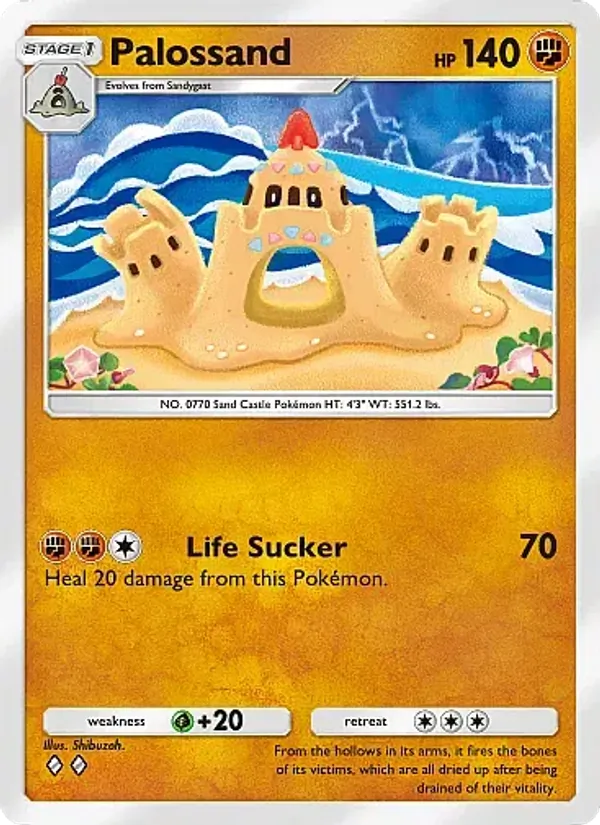 Palossand - Mega Rising Pokemon Card