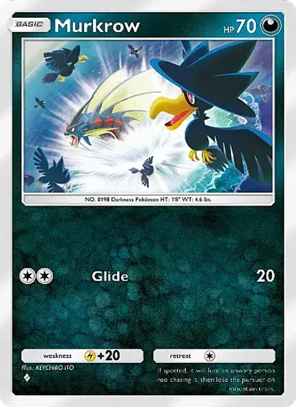 Murkrow - Mega Rising Pokemon Card