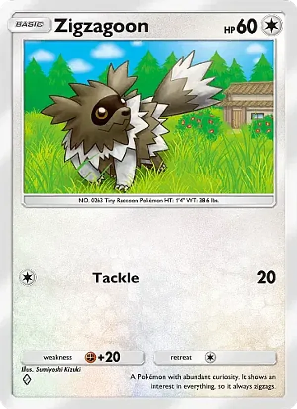 Zigzagoon - Mega Rising Pokemon Card
