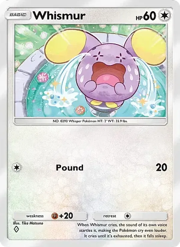 Whismur - Mega Rising Pokemon Card