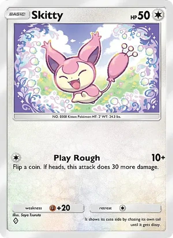 Skitty - Mega Rising Pokemon Card