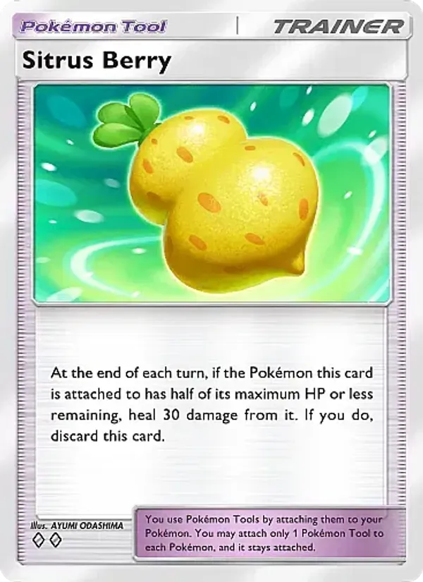 Sitrus Berry - Mega Rising Pokemon Card