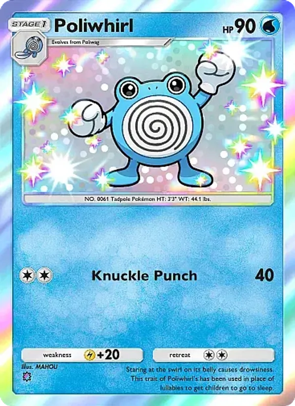Poliwhirl - Mega Rising Pokemon Card