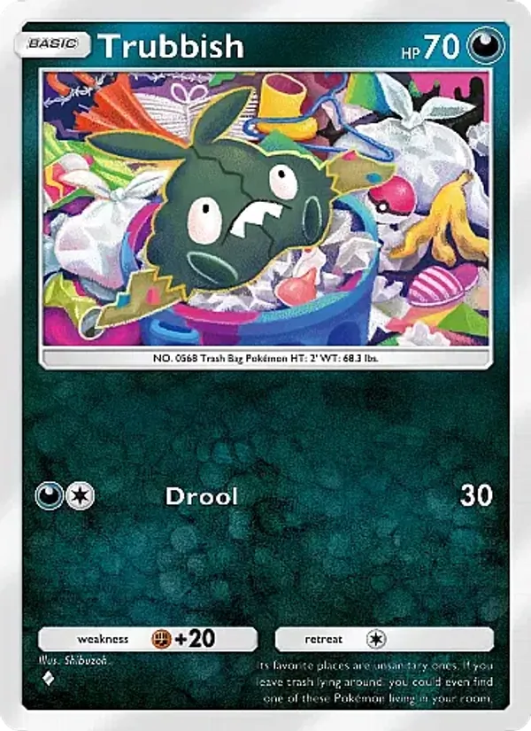 Trubbish - Crimson Blaze Pokemon Card