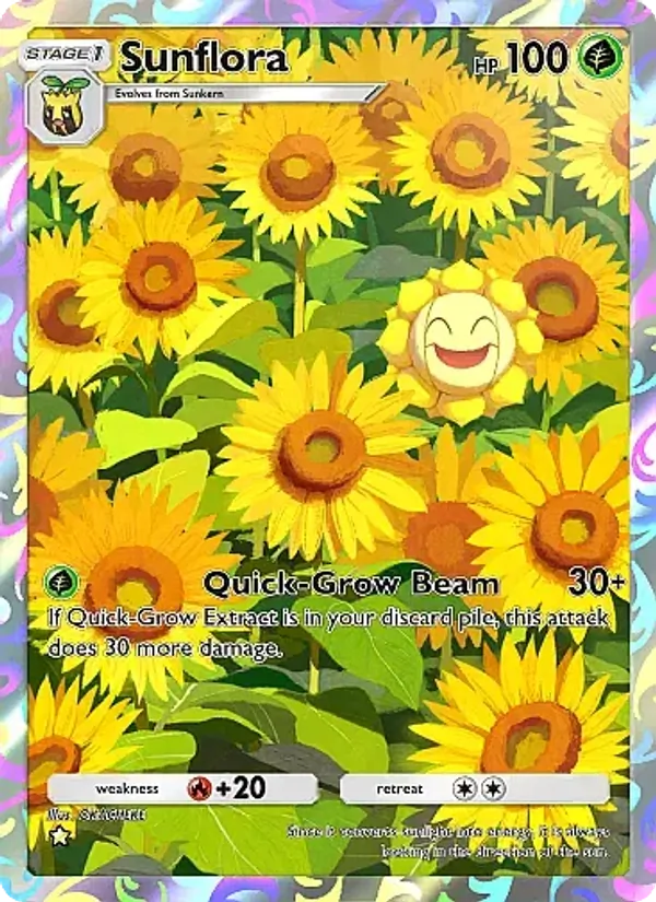 Sunflora - Crimson Blaze Pokemon Card